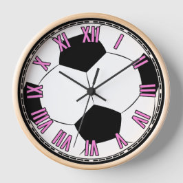 Reloj Diseño de fútbol/fútbol
