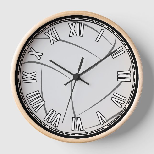 Reloj Diseño de voleibol (Anverso)