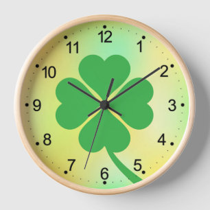 Reloj Diseño del Día de San Patricio - 87906