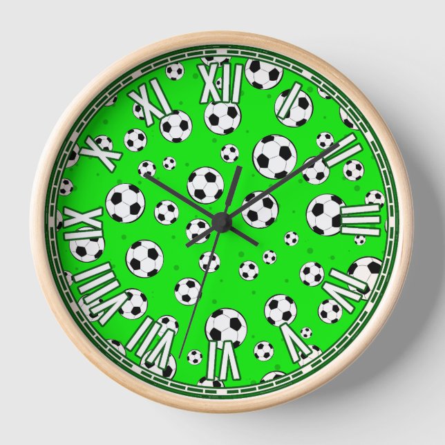 Reloj Diseño inspirado en el fútbol/fútbol (Anverso)