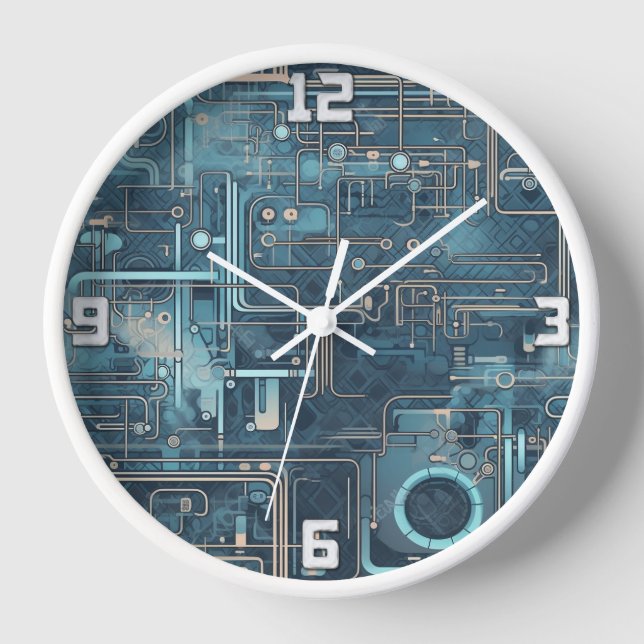 Reloj Diseño tecnológico (Anverso)