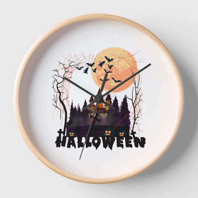 Reloj Disfraz de Halloween (Anverso)