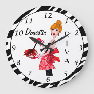 Reloj "DIVA doméstico"