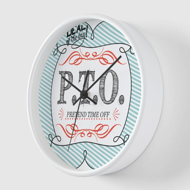 Reloj Divertidas felicitaciones promovidas para presumir (Ángulo)