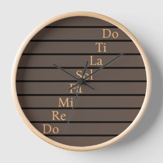 Reloj Do, re, mi
