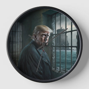 Reloj Donald Trump en la prisión de Alcatraz