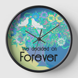 Reloj Dos palomas que elegimos para siempre