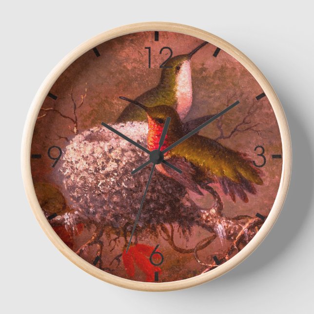 RELOJ DOS RUBOS ARROJANDO POR SU NIDO (Anverso)