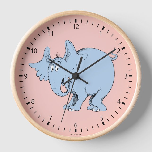 Reloj Dr. Seuss | Horton escucha a los Quién? (Anverso)
