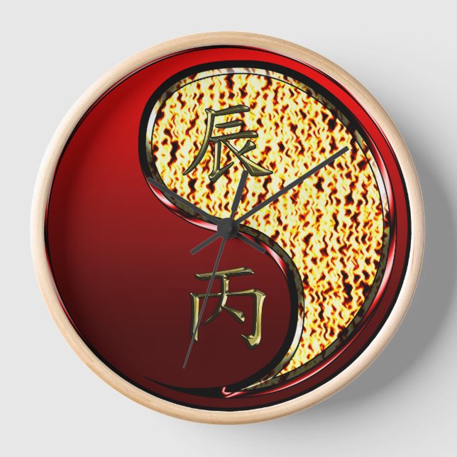 Reloj Dragón de Fuego (Anverso)