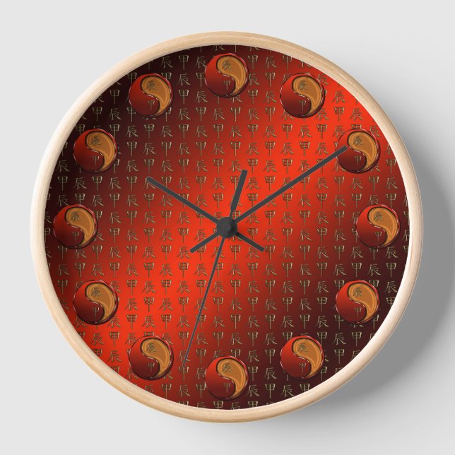 Reloj Dragón de Madera (Anverso)