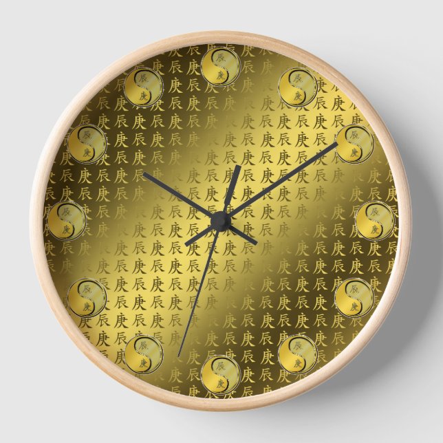 Reloj Dragón de Metal (Anverso)