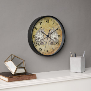 Reloj Dragones alados
