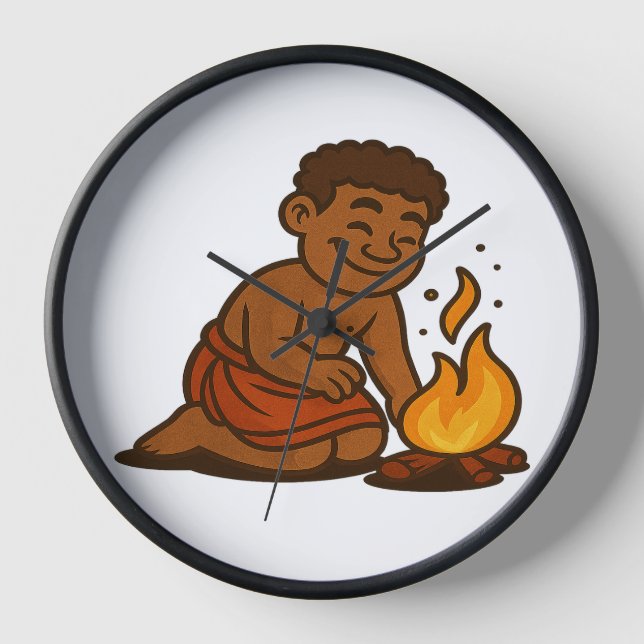 Reloj Dumi Fire Keeper Clock (Anverso)