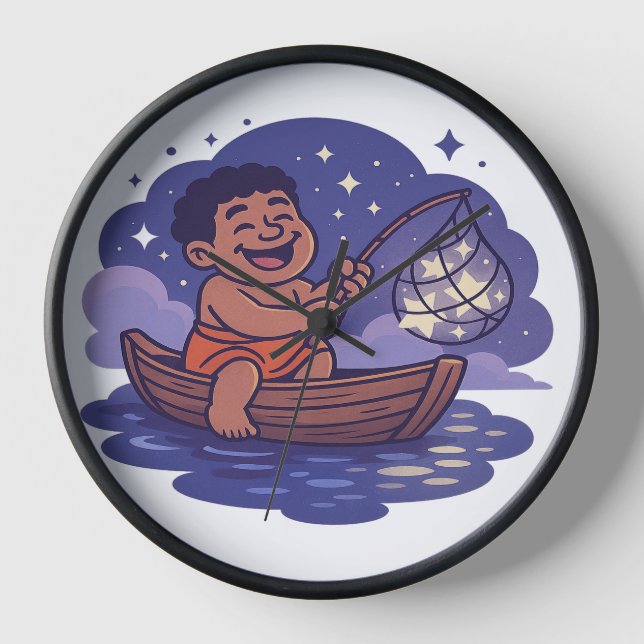 Reloj Dumi Fisher of Stars Clock (Anverso)