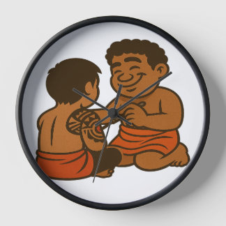 Reloj Dumi Tatau Artist Clock