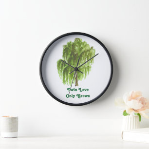 Reloj El amor gemelo sólo crece en el árbol de la inunda