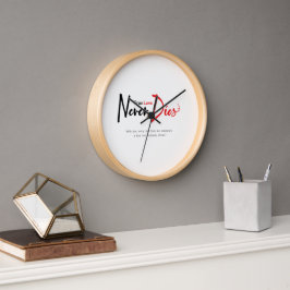 Reloj El amor verdadero nunca muere