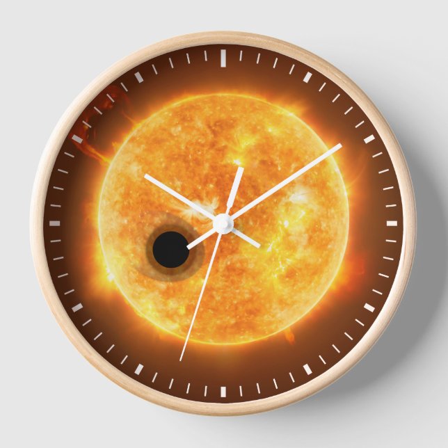 Reloj El Exoplanet Wasp-107b Es Gigante De Gas (Anverso)