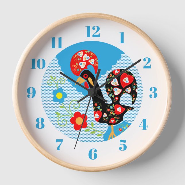 Reloj El gallo portugués de Barcelos (Anverso)