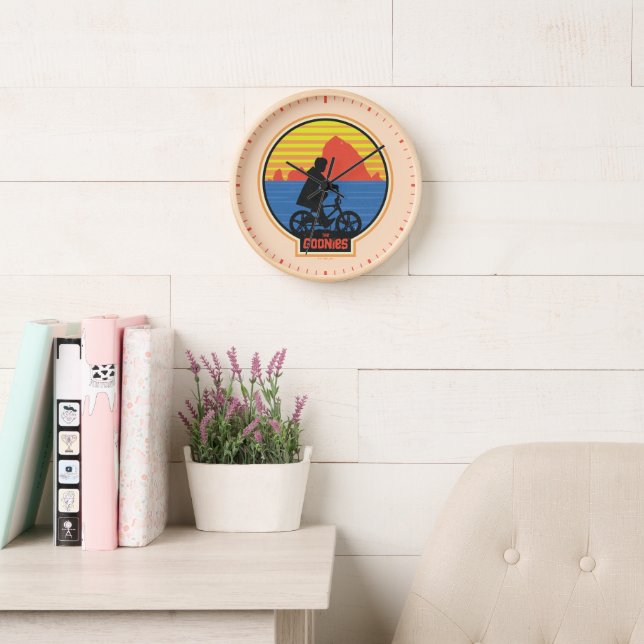 Reloj El gráfico de ciclismo Goonies Retro Mikey (Sala de lectura)