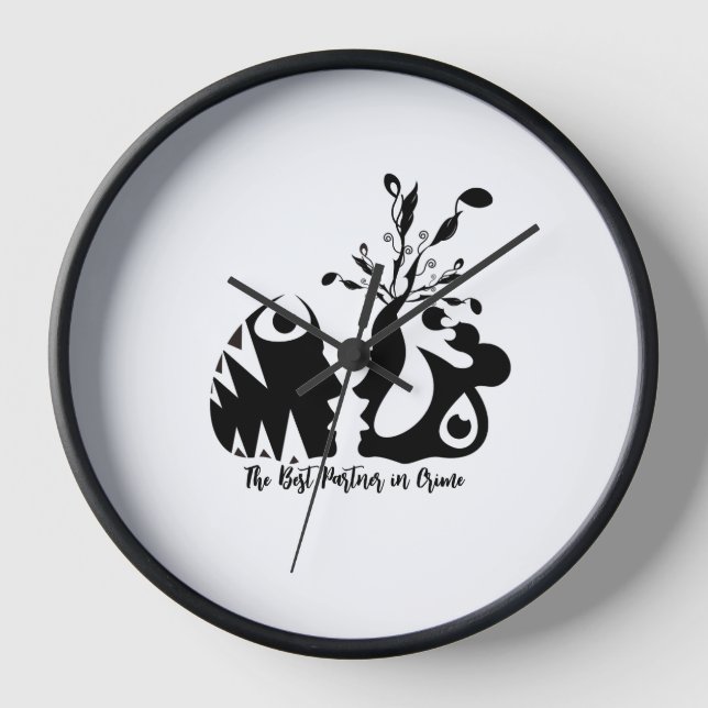 Reloj el mejor asociado en la delincuencia (Anverso)