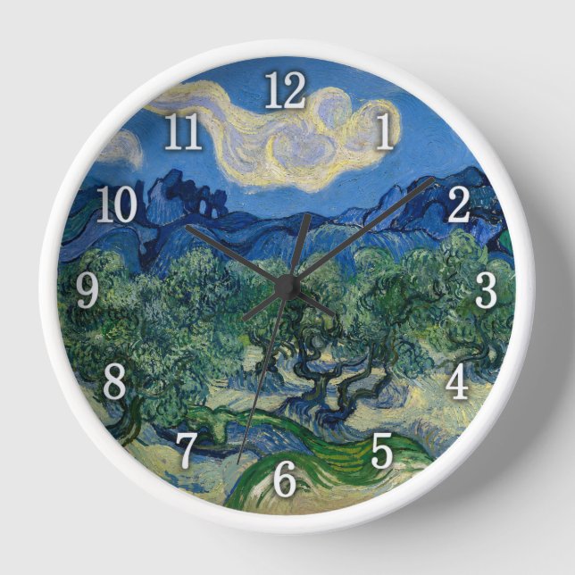 Reloj El Olivo - Van Gogh (Anverso)