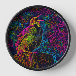 Reloj El pájaro solitario 3
