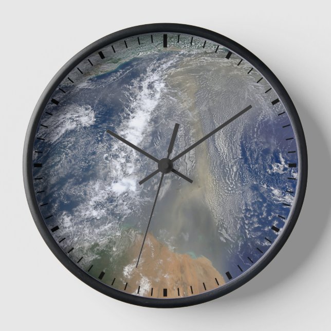 Reloj El polvo se dirige hacia Sudamérica (Anverso)