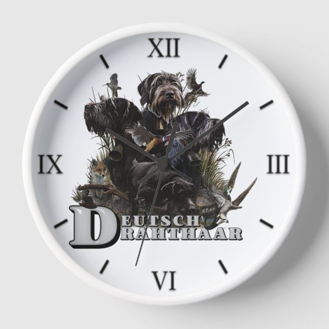 Reloj El puntero alámbrico alemán (Anverso)