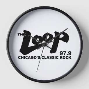 Reloj El rock clásico de la FM 97.9 Loop Chicago