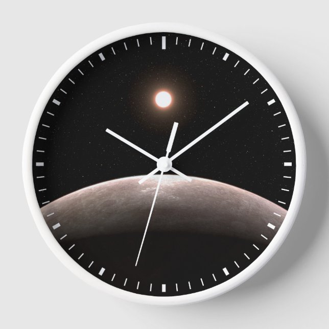 Reloj El Rocky Exoplanet Lhs 475 B Y Su Estrella Anfitri (Anverso)