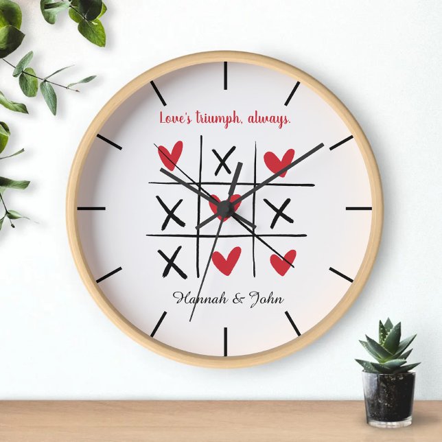 Reloj El triunfo del amor siempre nombre de la pareja de (Subido por el creador)