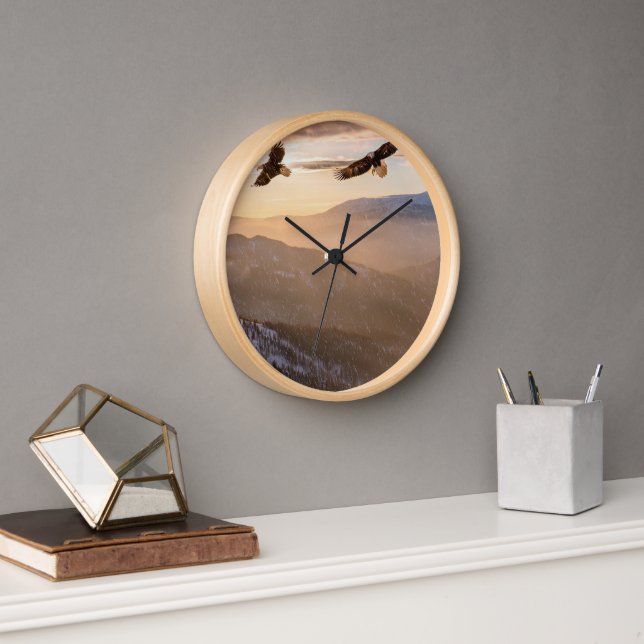 Reloj El vuelo del águila (Oficina)