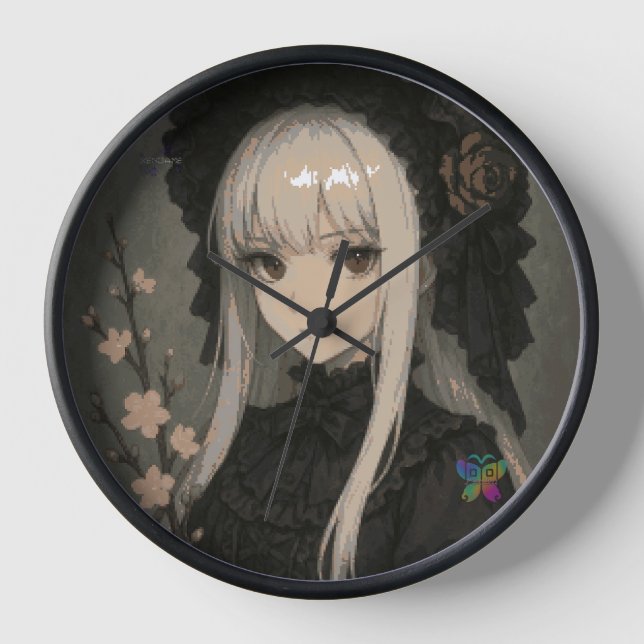 Reloj Elegance of the Midnight Blossom Maiden (Anverso)