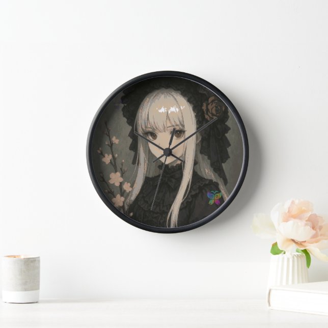 Reloj Elegance of the Midnight Blossom Maiden (Hogar)