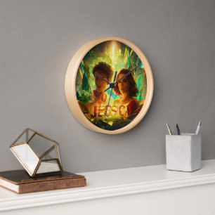 Reloj "Elegancia geométrica vibrante: Jessica 3D"