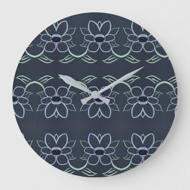 Reloj elegante con azul marino (Anverso)