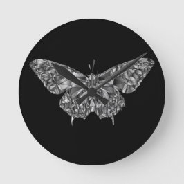 Reloj elegante de mariposas