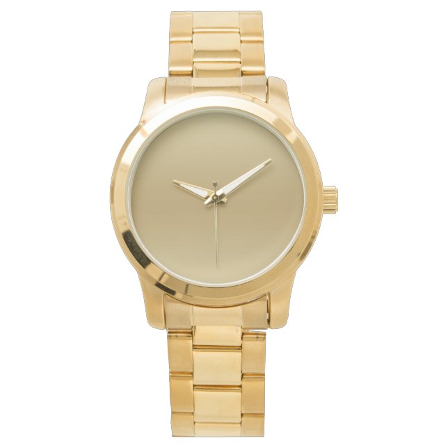 Reloj elegante de oro ligero Verde azulado masculi (Anverso)