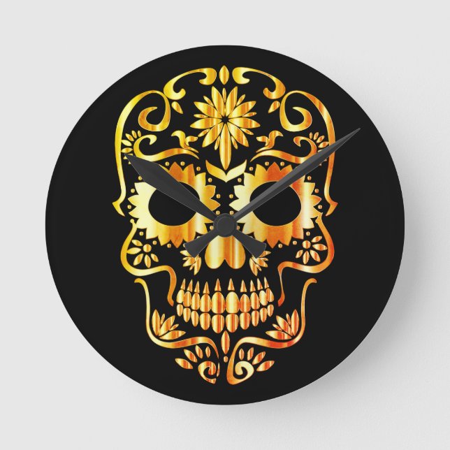 Reloj elegante del cráneo (Anverso)