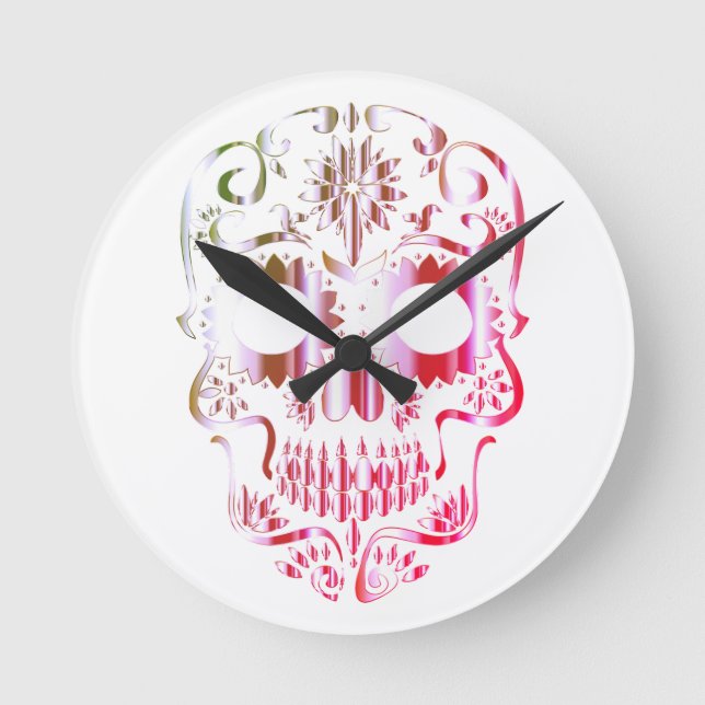 Reloj elegante del cráneo (Anverso)