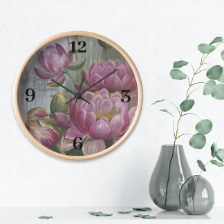 Reloj Ellis Rowan Agua Rosa Lily Flores Vintage