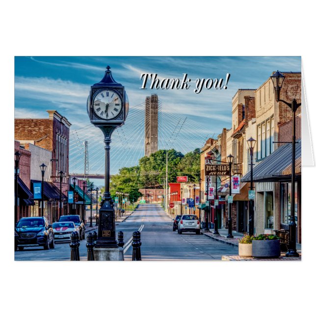 Reloj en el centro de Cape Girardeau (Anverso (Horizontal))