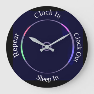 Reloj En El Reloj En Espera