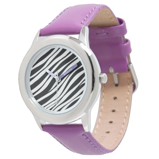Reloj en forma de cebra para niñas (Angular)