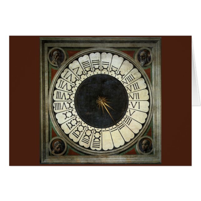 Reloj en la catedral de Paolo Uccello (Anverso (Horizontal))