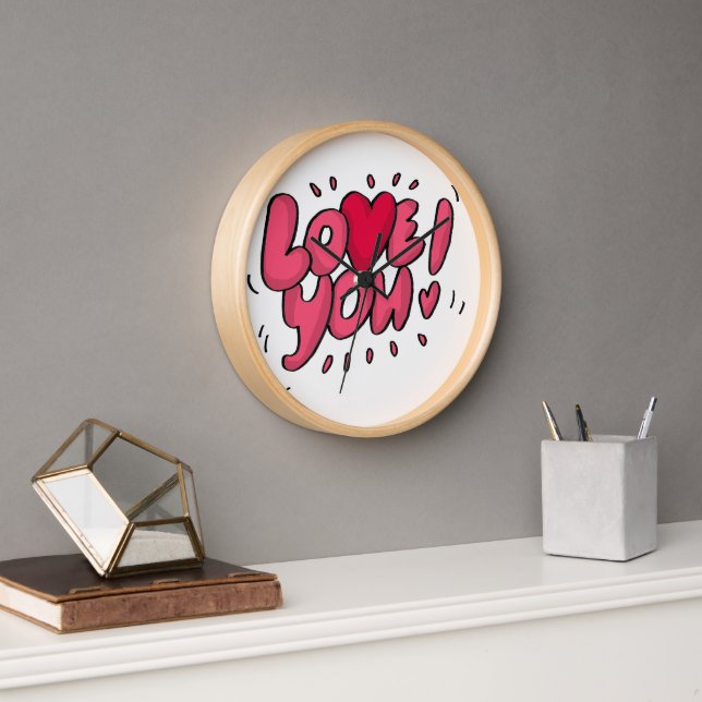 Reloj "Encanto de amor eterno - Crítico romántico eterno (Oficina)