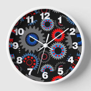 Reloj Engranajes coloridos