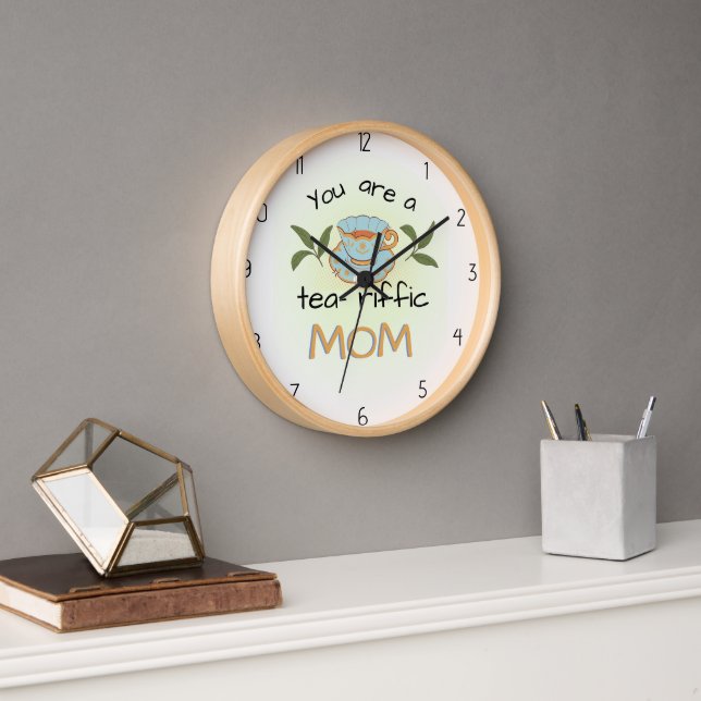 Reloj Eres una mamá fantástica (Oficina)